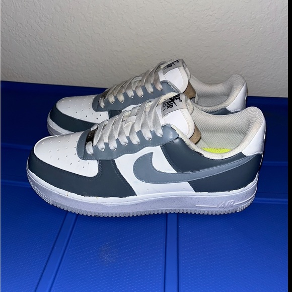 Brand New Nike AF1. Custom Grey. Women’s 8. - Picture 3 of 4